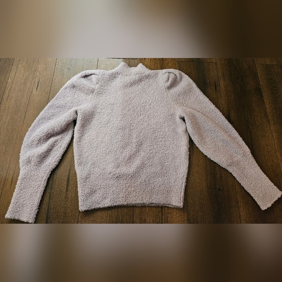EXPRESS Purple PUFF Sleeve Sweater - SIZE M - Picture 10 of 12